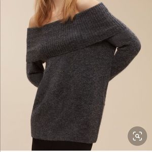 Wilfred Free Faretta Off the Shoulder Sweater -XXS